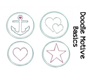 Stickserie - Doodle Motive Basics